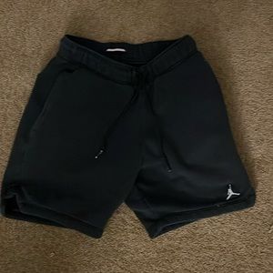 Black air Jordan shorts